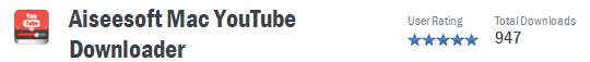 Aiseesoft - Top Rated Youtube Downloader for Mac