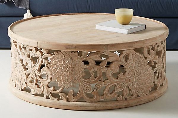 Anthropologie Handcrafted Coffee Tables
