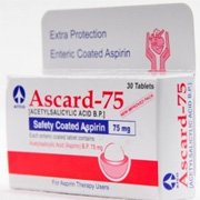 Ascard Tablets 75 mg - 150 mg & 300 mg