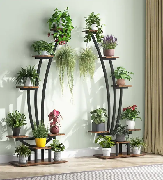 Best Plant and Flower Stands to Use for Indoor and Outdoor Decor