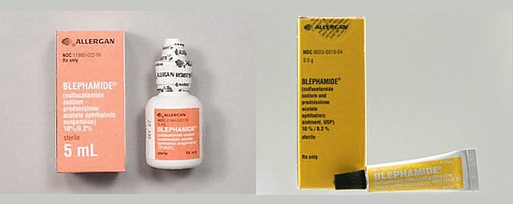 Blephamide Eye Drops and Blephamide Ointment