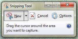 Take a Picture of Partial Screen, A Part of Computer Screen or A Specific Area of Desktop