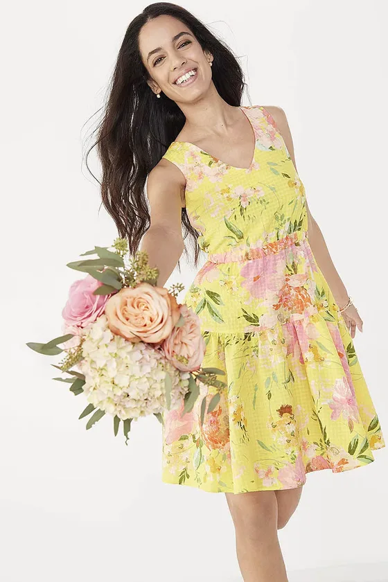 Melonie T Sleeveless Floral Fit and Flare Dress at JCPenney