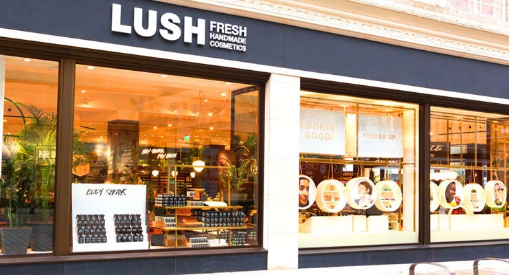 Lush Cosmetics Stores