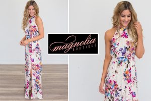 Magnolia Boutique Floral Maxi Dress