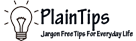 PlainTips.com ALT Logo