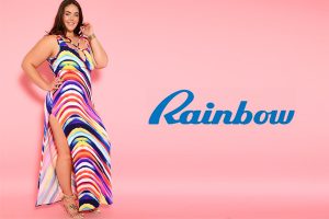 Rainbow Plus Size Sexy Dresses Under $10