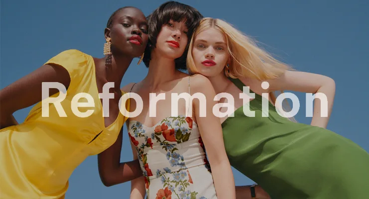 Reformation Sustainable Clothing, Shoes and Accessories Brands and Stores