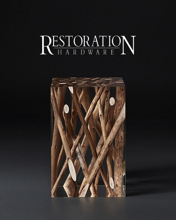 Restoration Hardware Accent Stools & Designer Furniture