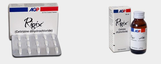 Rigix (Cetirizine) Tablets and Syrup