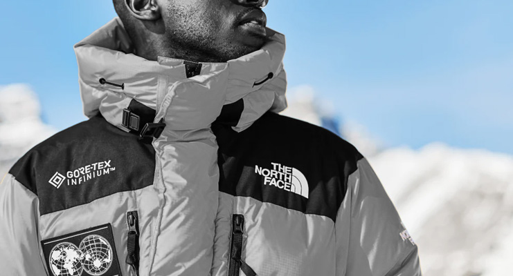 the north face saikuru puffer jacket in black