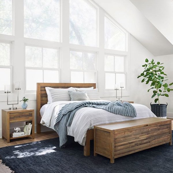 West Elm Modern Solid Wood Beds