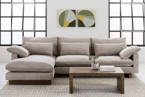 West Elm Sectional Sofa That Looks Very Similar to Living Spaces Collections