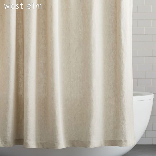 West Elm Shower Curtains