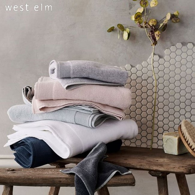 West Elm Bath Towels