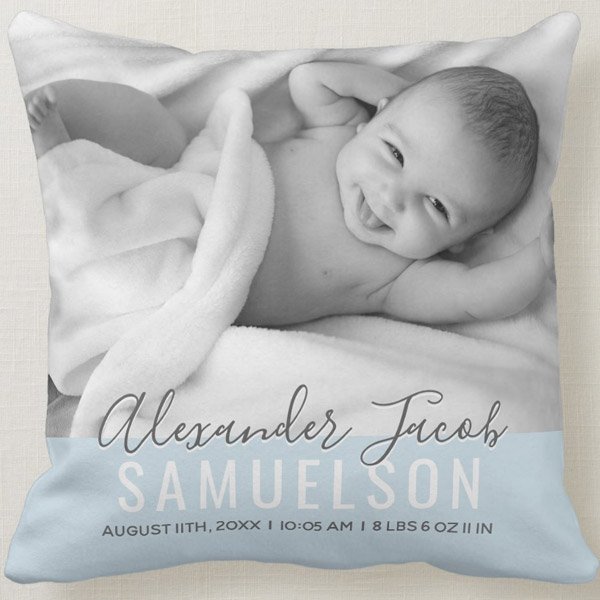 Zazzle Nursery Decorative Pillows With Photos